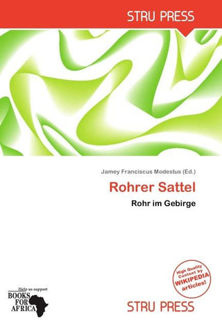 Rohrer Sattel