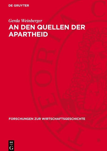 An den Quellen der Apartheid