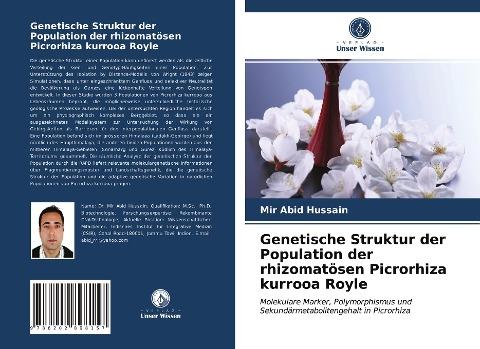 Genetische Struktur der Population der rhizomatösen Picrorhiza kurrooa Royle