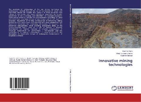 Innovative mining technologies