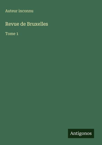 Revue de Bruxelles