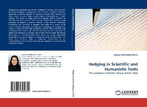Hedging in Scientific and Humanistic Texts