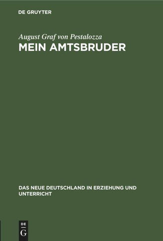 Mein Amtsbruder