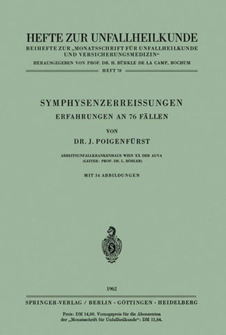 Symphysenzerreissungen