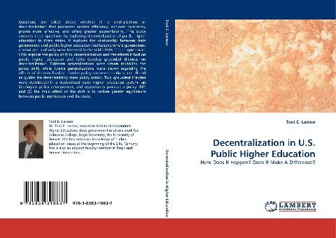 Decentralization in U.S. Public Higher Education