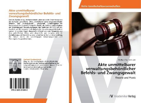 Akte unmittelbarer verwaltungsbehördlicher Befehls- und Zwangsgewalt