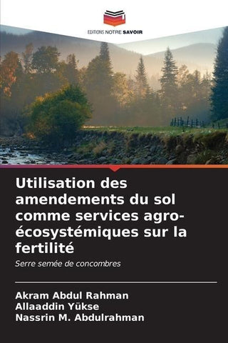 Utilisation des amendements du sol comme services agro-écosystémiques sur la fertilité