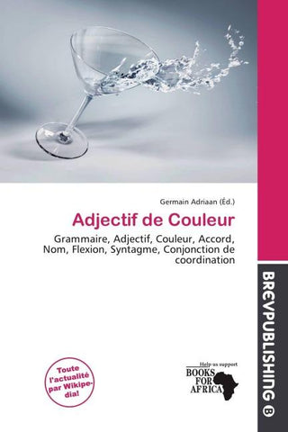 Adjectif de Couleur