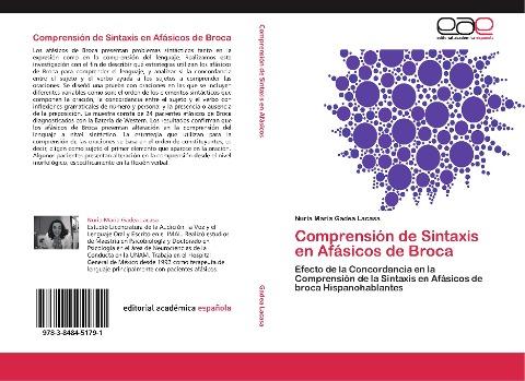 Comprensión de Sintaxis en Afásicos de Broca