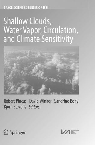 Shallow Clouds, Water Vapor, Circulation, and Climate Sensitivity