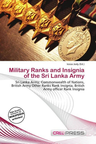 Military Ranks and Insignia of the Sri Lanka Army