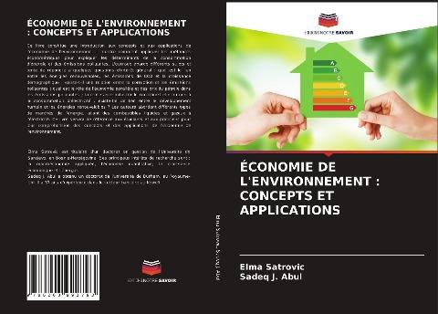 ÉCONOMIE DE L'ENVIRONNEMENT : CONCEPTS ET APPLICATIONS