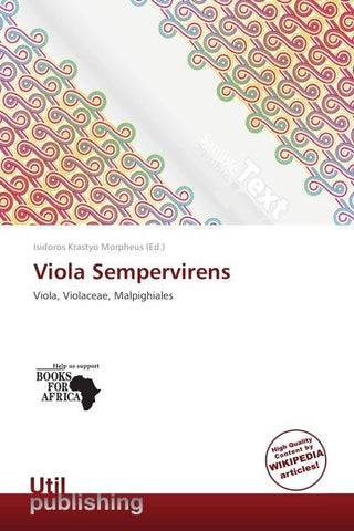 Viola Sempervirens
