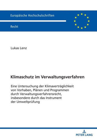 Klimaschutz im Verwaltungsverfahren