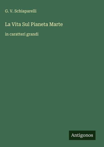 La Vita Sul Pianeta Marte