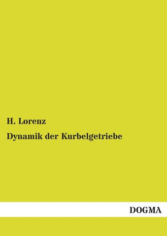 Dynamik der Kurbelgetriebe