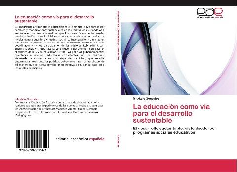 La educación como vía para el desarrollo sustentable