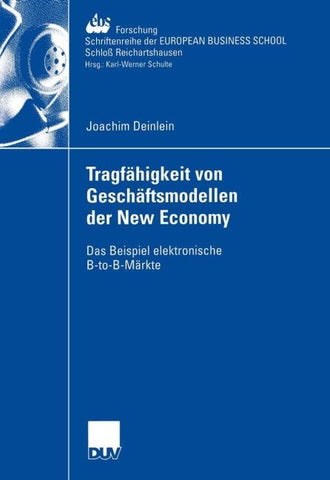 Tragfähigkeit von Geschäftsmodellen der New Economy