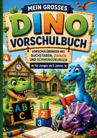 Mein großes Dino-Vorschulbuch