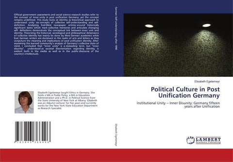 Political Culture in Post Unification Germany
