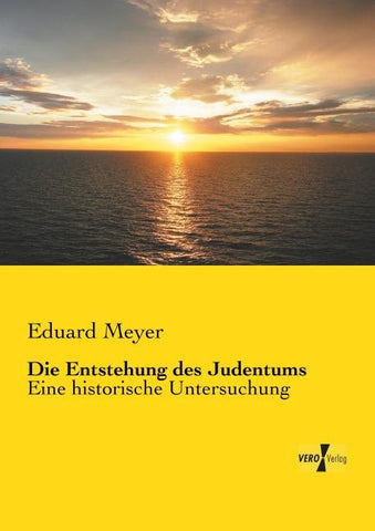 Die Entstehung des Judentums