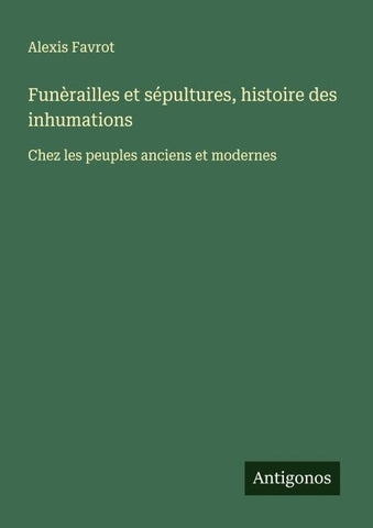 Funèrailles et sépultures, histoire des inhumations