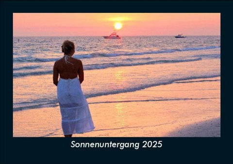 Sonnenuntergang 2025 Fotokalender DIN A5