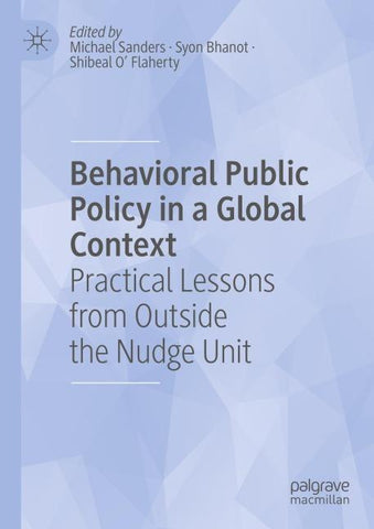 Behavioral Public Policy in a Global Context