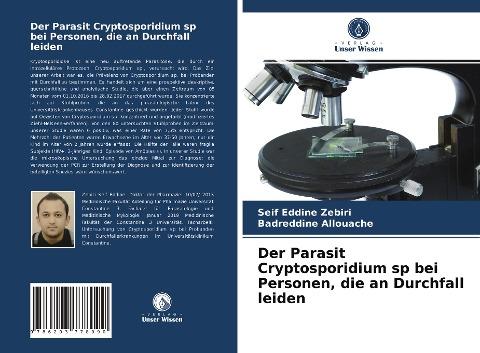 Der Parasit Cryptosporidium sp bei Personen, die an Durchfall leiden