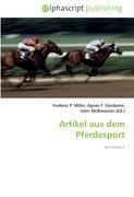 Artikel aus dem Pferdesport