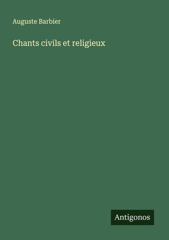 Chants civils et religieux