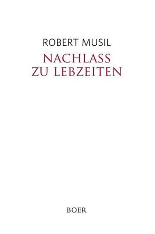 Nachlaß zu Lebzeiten