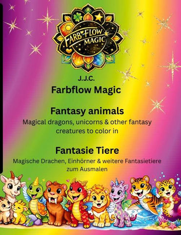 Farbflow Magic- Fantasy animals - Fantasie Tiere