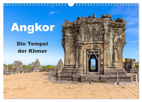 Angkor - Die Tempel der Khmer (Wandkalender 2026 DIN A3 quer), CALVENDO Monatskalender