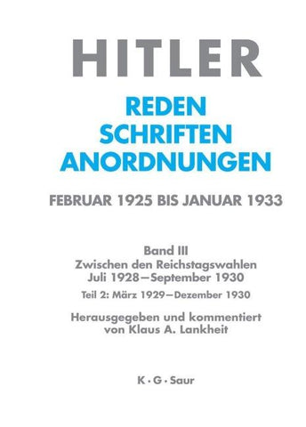 März 1929 - Dezember 1929