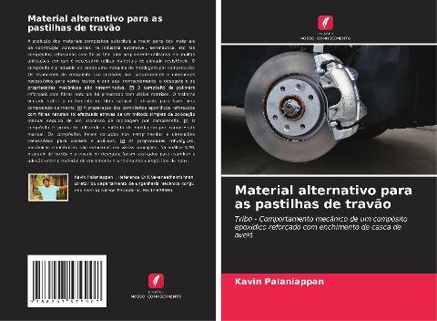 Material alternativo para as pastilhas de travão