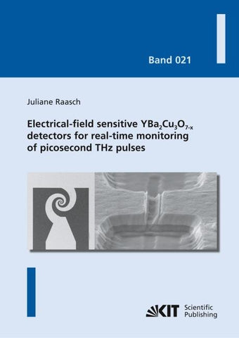 Electrical-field sensitive YBa₂Cu₃O₇₋ₓ detectors for real-time monitoring of picosecond THz pulses