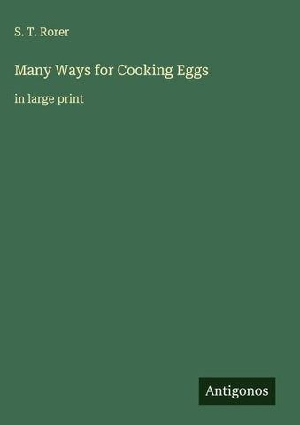 Many Ways for Cooking Eggs