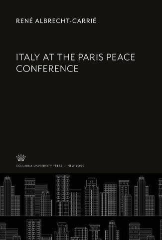 Italy at the Paris Peace Conference