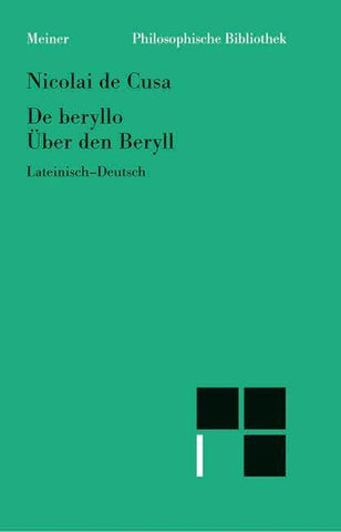 De beryllo. Über den Beryll