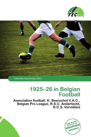1925-26 in Belgian Football
