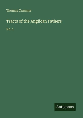 Tracts of the Anglican Fathers