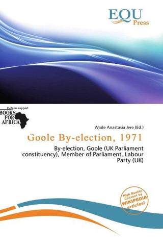 Goole By-election, 1971