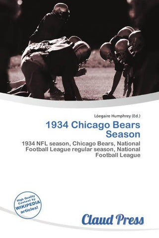 1934 Chicago Bears Season