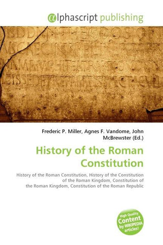 History of the Roman Constitution
