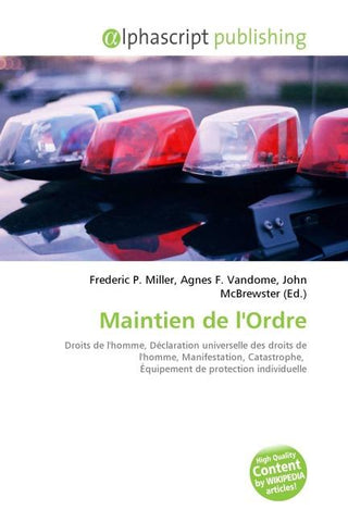 Maintien de l'Ordre