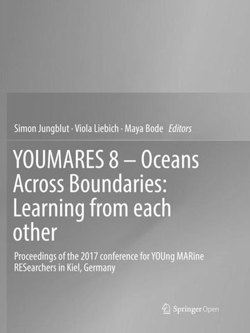 YOUMARES 8 – Oceans Across Boundaries: Learning from each other