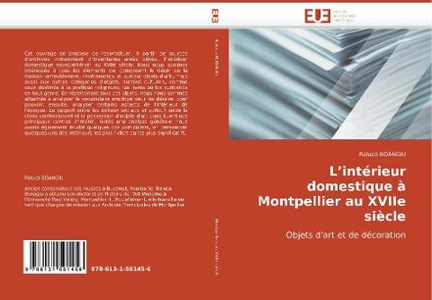 L''intérieur domestique à Montpellier au XVIIe siècle