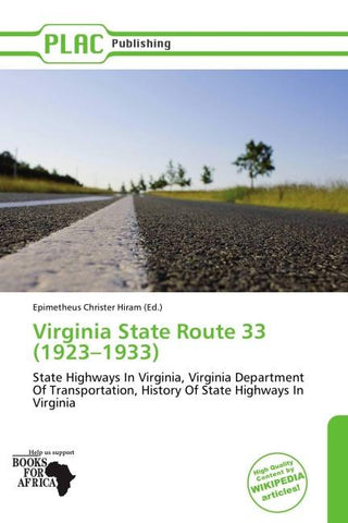 Virginia State Route 33 (1923-1933)