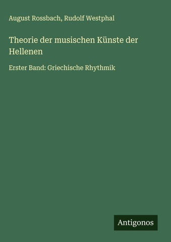 Theorie der musischen Künste der Hellenen